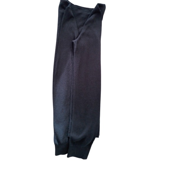 Banana Republic Forever Sweater Navy Blue V Neck Long Sleeve Knit Size S - Picture 6 of 7